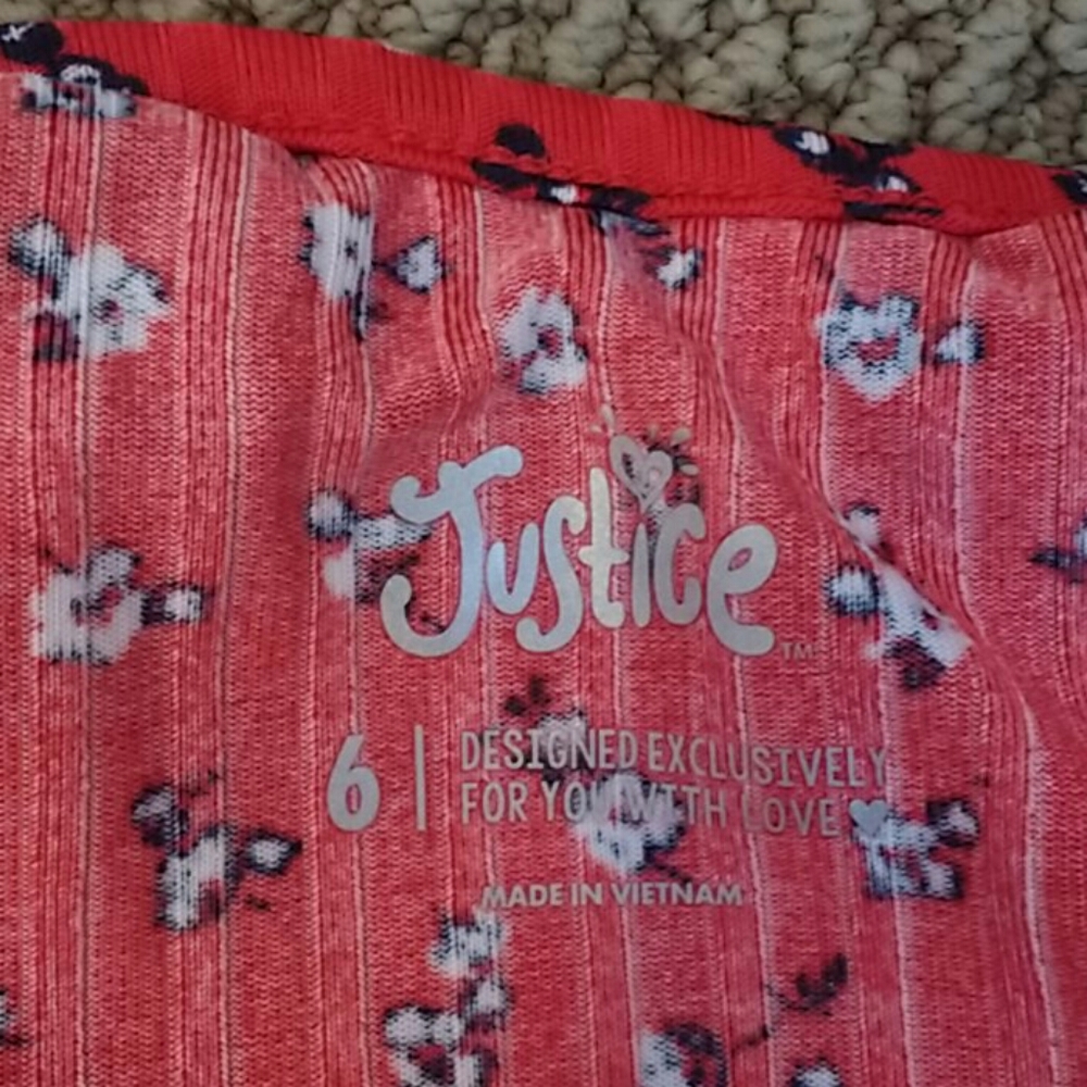 Justice Brand New Button Shirt - Picture 7 of 9
